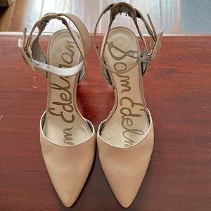 Sam Edelman nude/ tan stiletto 6m